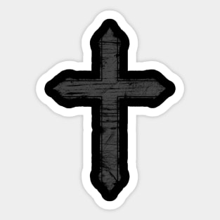 Cross Sticker